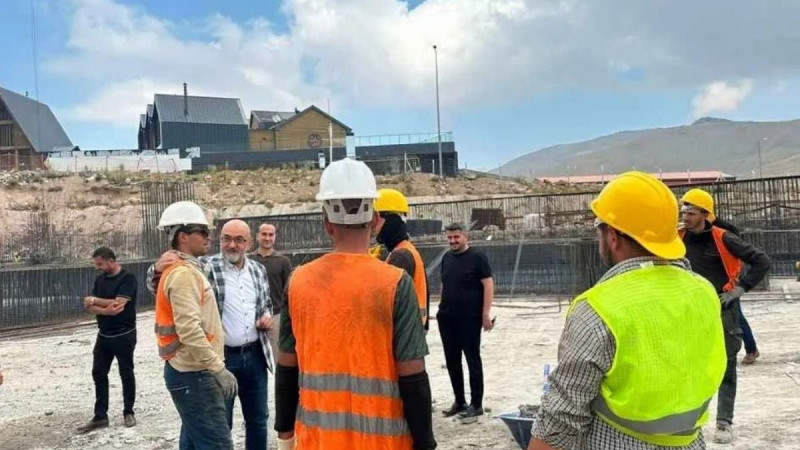 Erciyes’te dev otel yükseliyor: Avrupa’nın en yüksek kapasiteli dağ oteli olacak