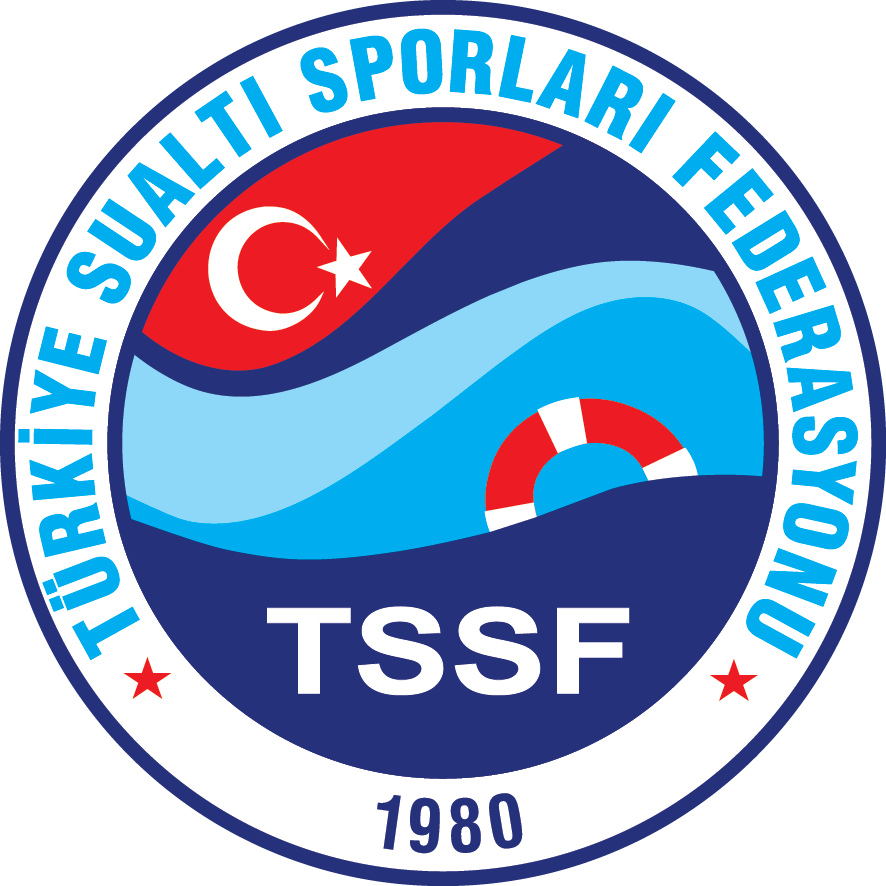 TSSF TÜRKİYE SUALTI SPORLARI FEDERASYONU Logo